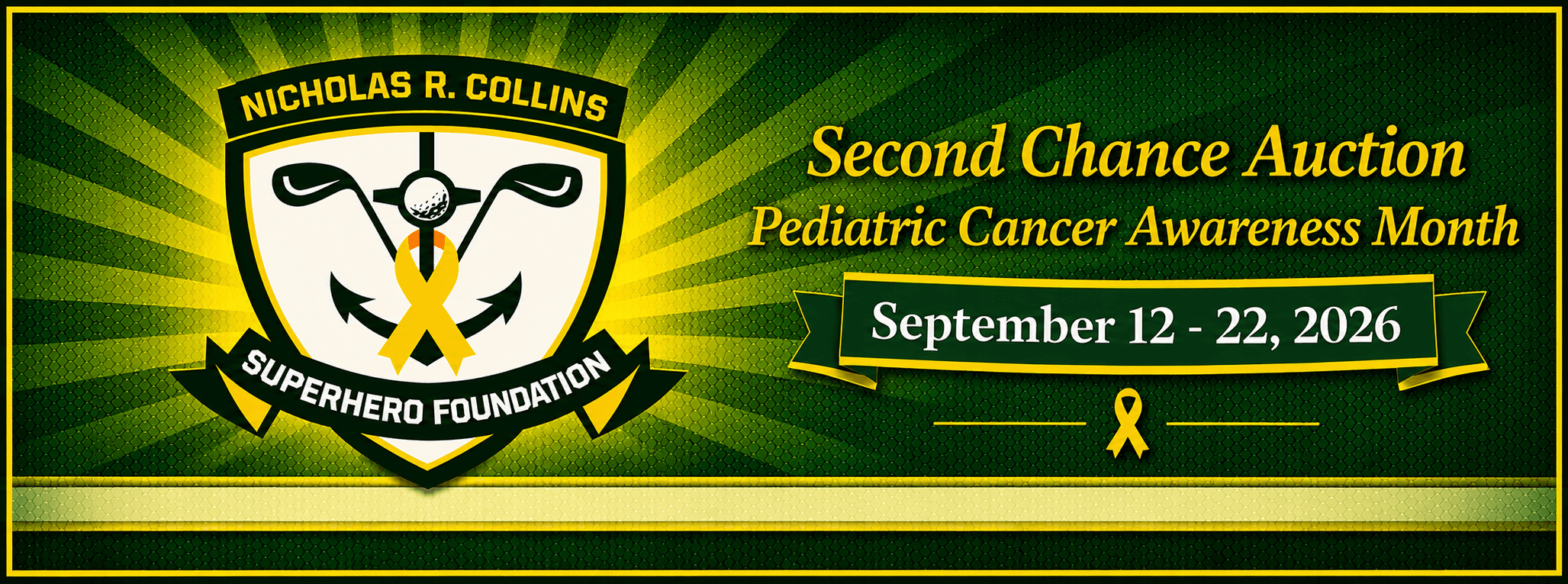 Second Chance Auction - Pediatric Cancer Awareness